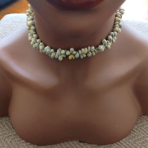 SALE: Vintage Multi-Tone Beaded Necklace - Costume Jewelry